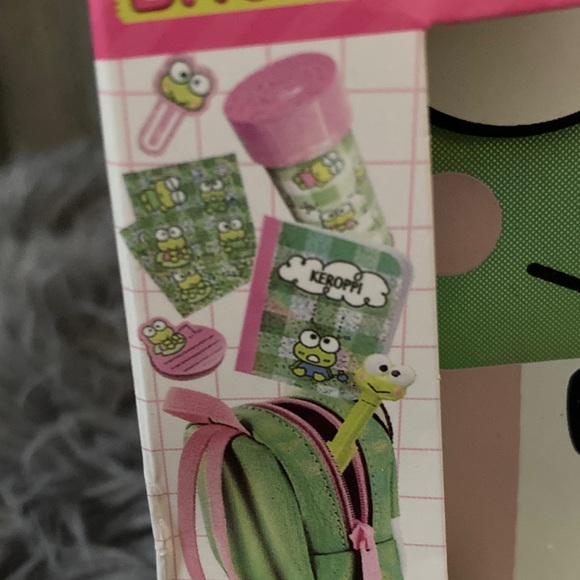 Keroppi Backpack - Green and Pink - Picture 3 of 16